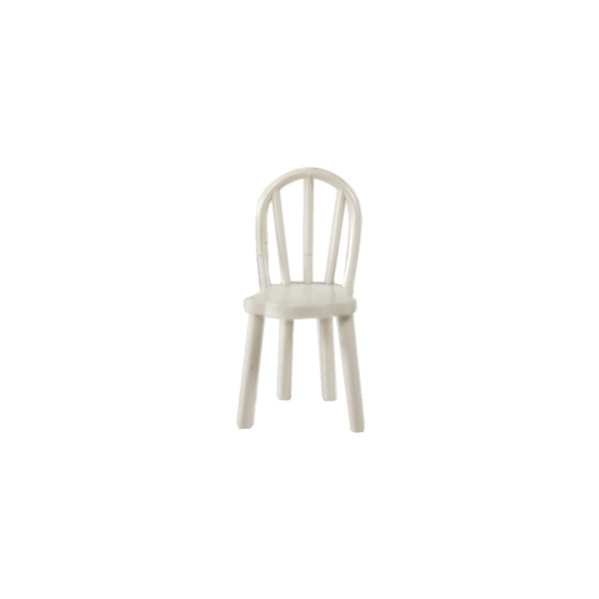 Sedia Bianco cm.1,5x2x3,5 | Rossi Rosa