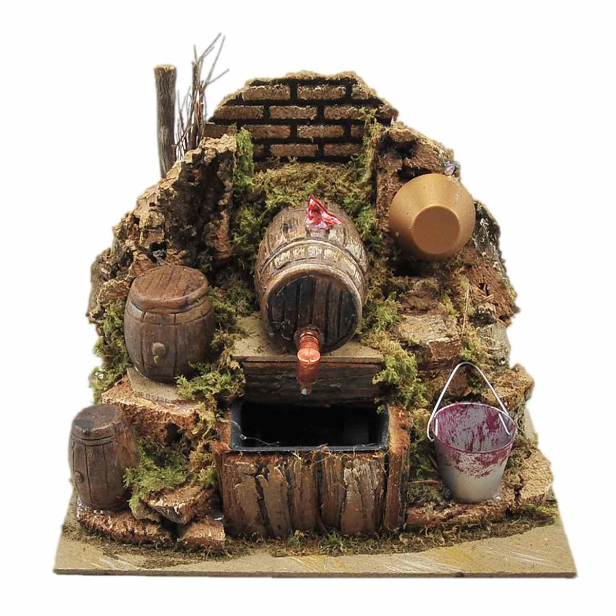 Osteria Elettrica Legno cm.20x14xH16 | Rossi Rosa