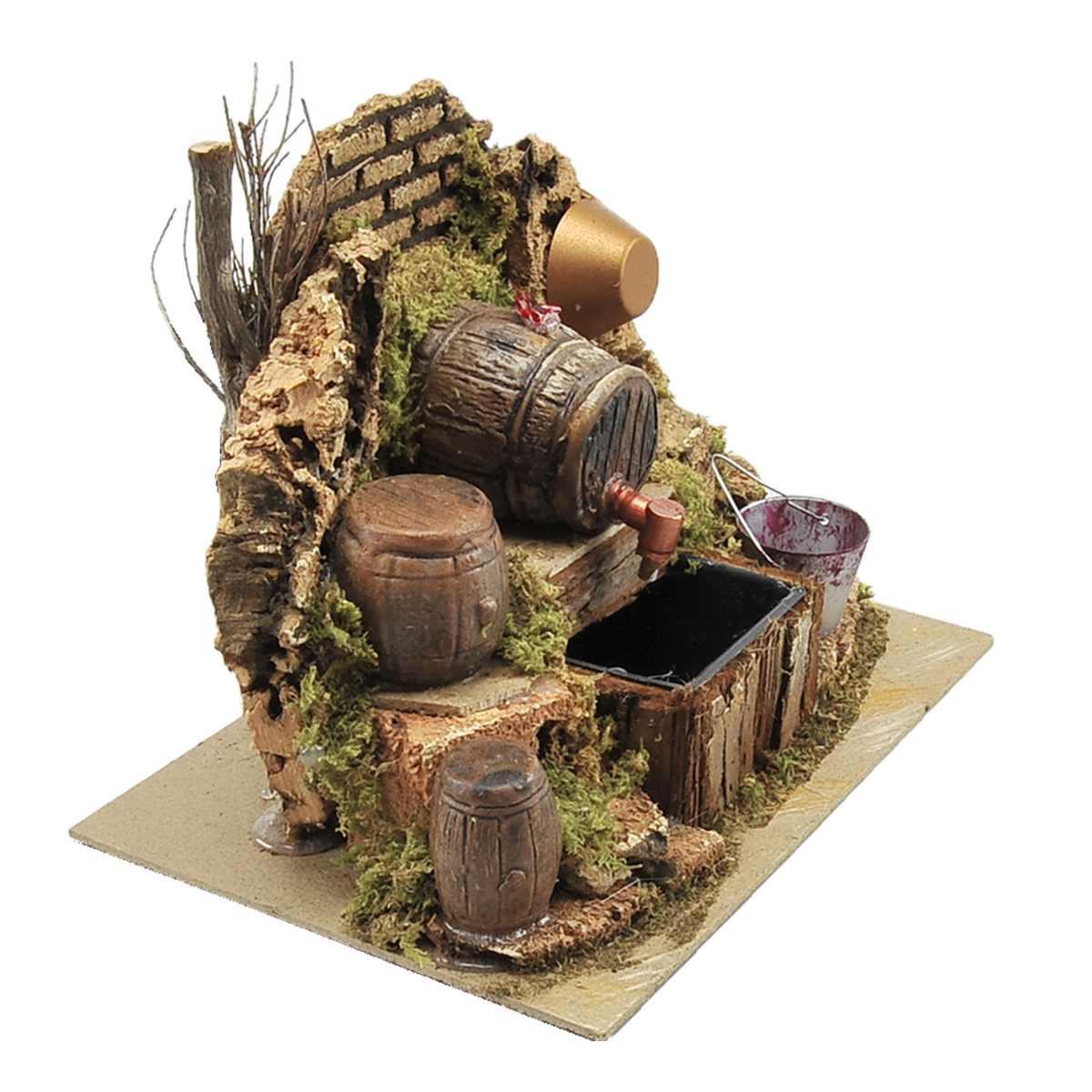 Osteria Elettrica Legno cm.20x14xH16 | Rossi Rosa