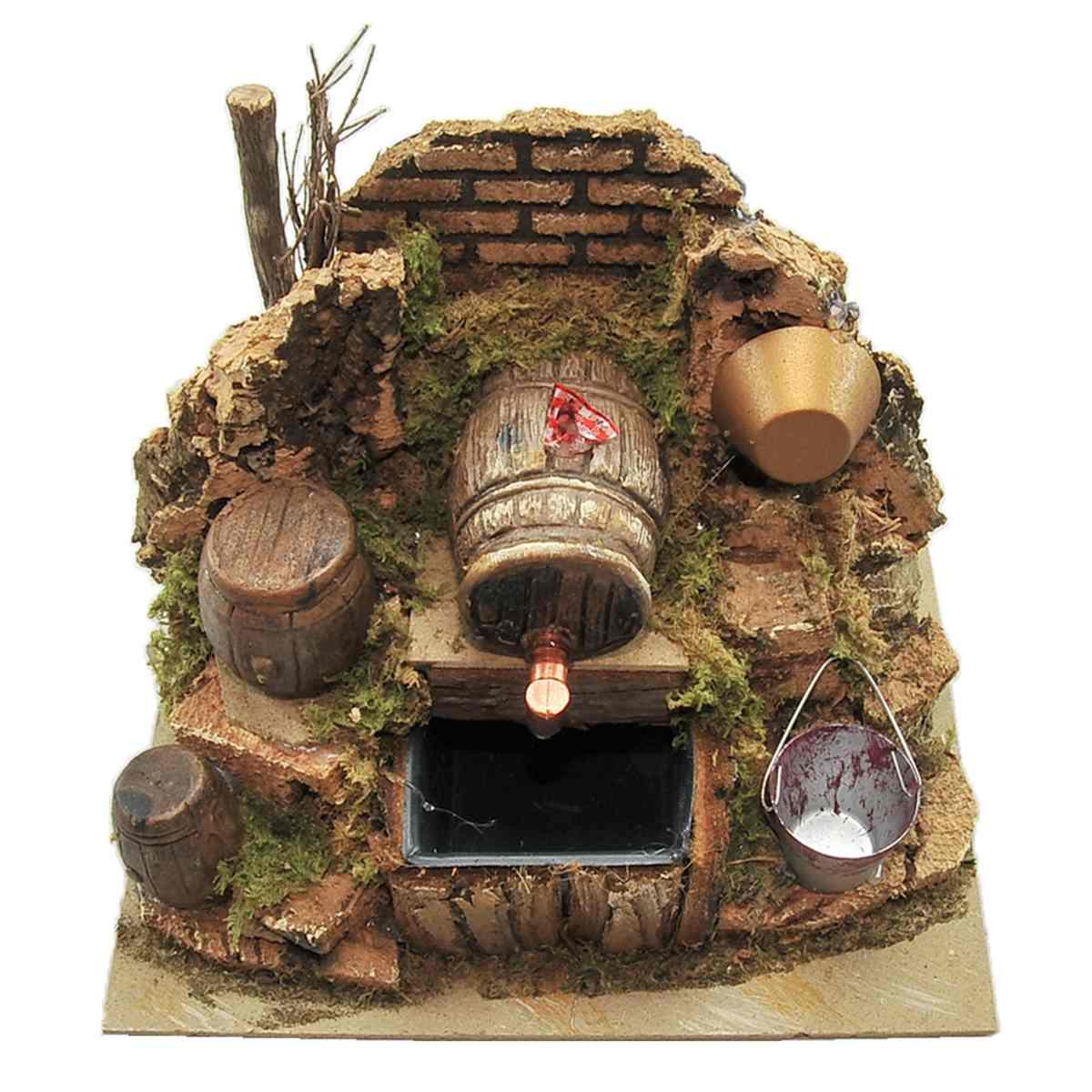 Osteria Elettrica Legno cm.20x14xH16 | Rossi Rosa