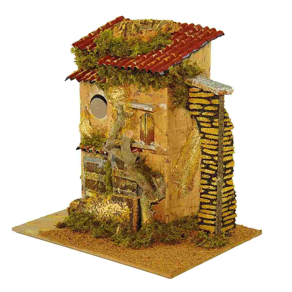 Casetta con Arco cm.21x15xH22 | Rossi Rosa