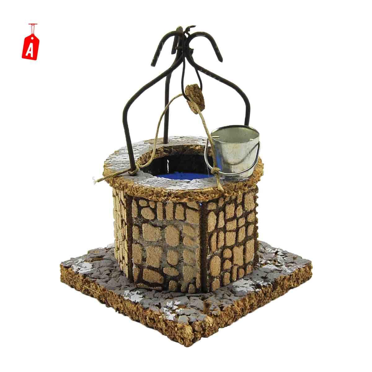 Pozzo con Secchio cm.9x9xH13 2 Modelli | Rossi Rosa