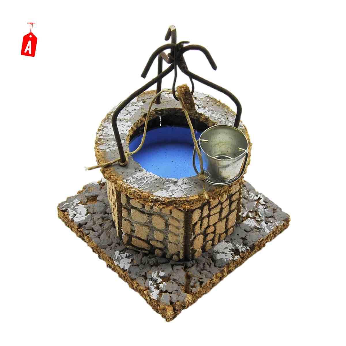 Pozzo con Secchio cm.9x9xH13 2 Modelli | Rossi Rosa