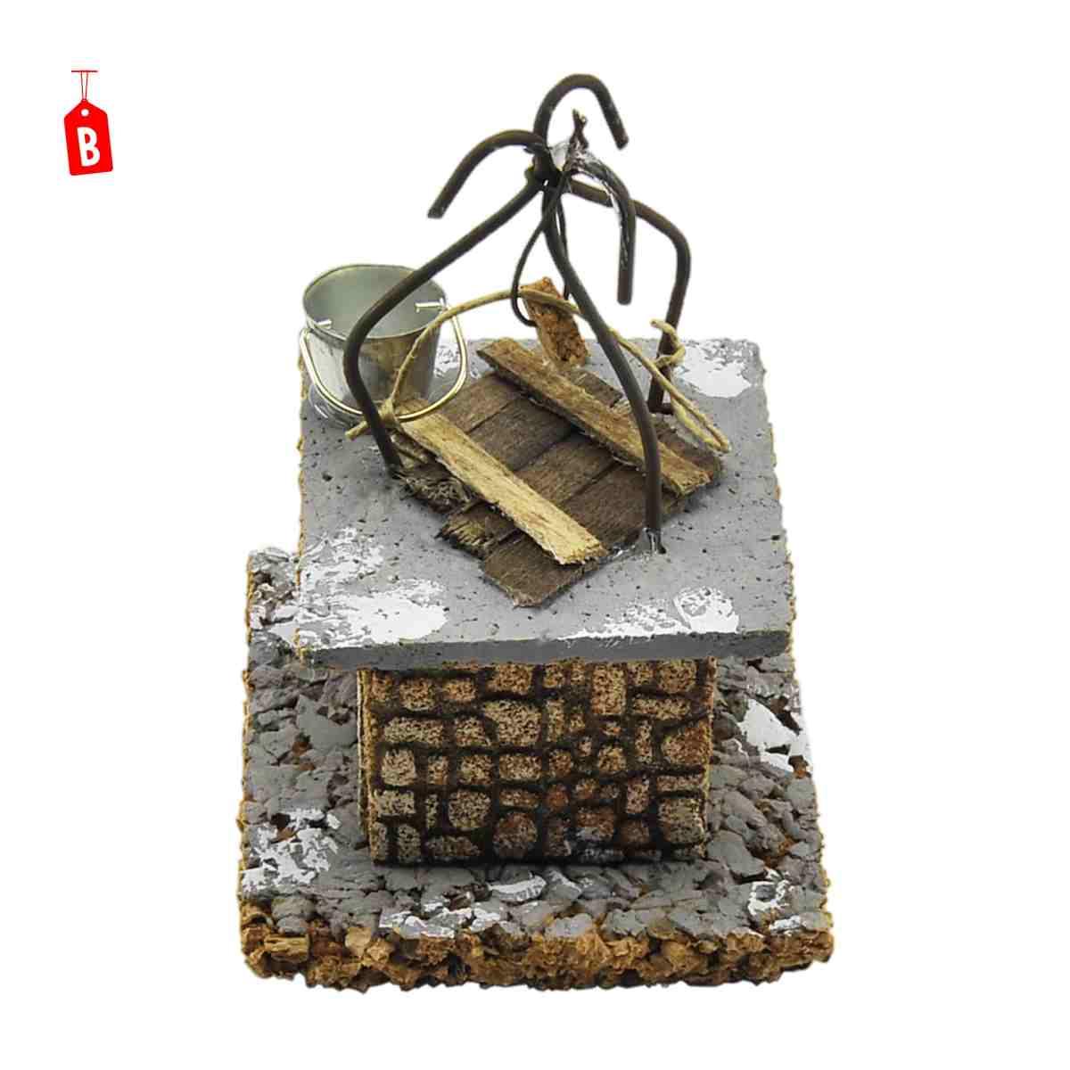 Pozzo con Secchio cm.9x9xH13 2 Modelli | Rossi Rosa