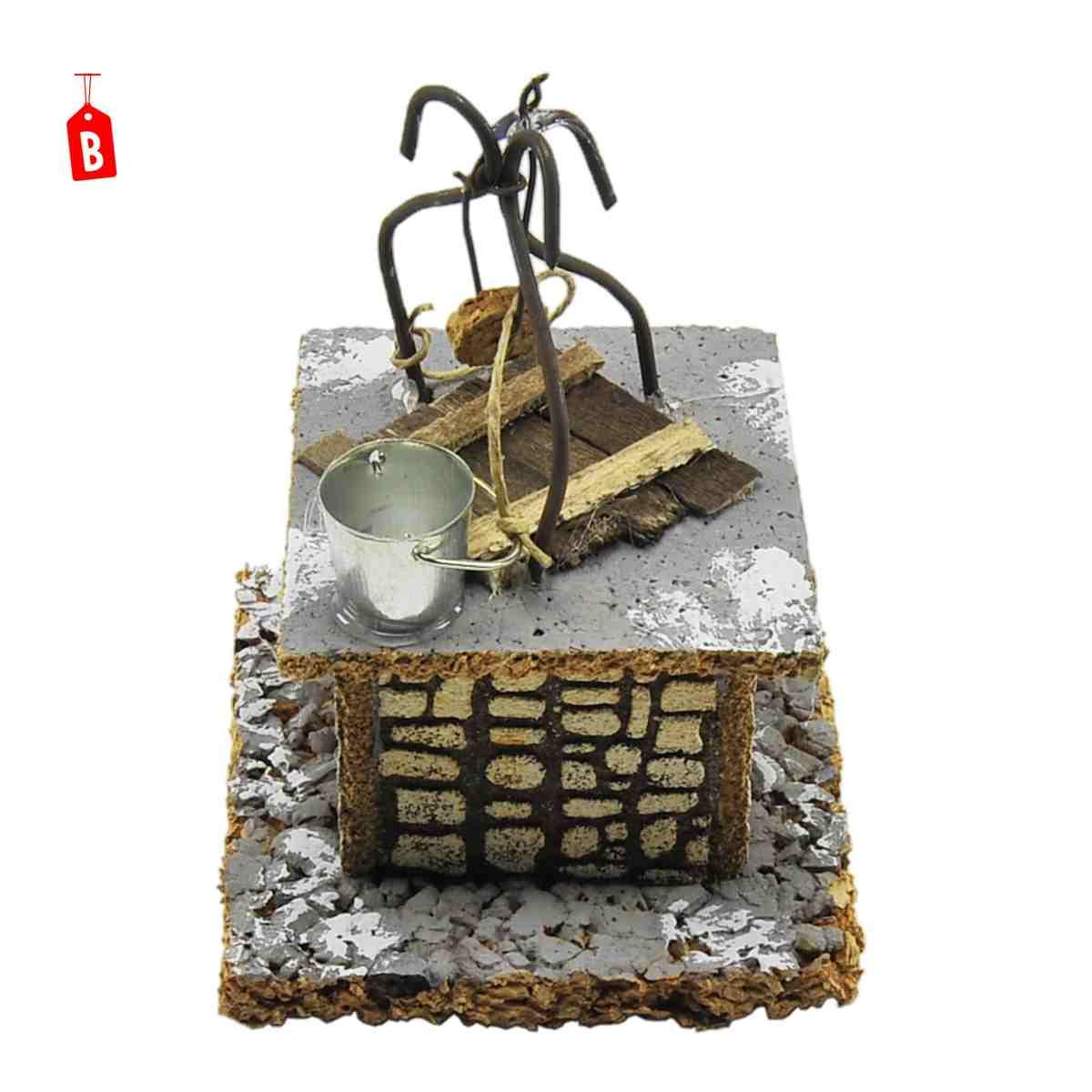 Pozzo con Secchio cm.9x9xH13 2 Modelli | Rossi Rosa