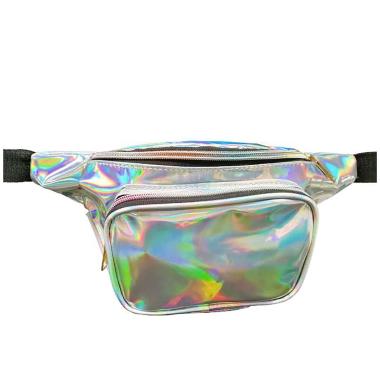 Borsa Marsupio Argento Olografico |Widmann