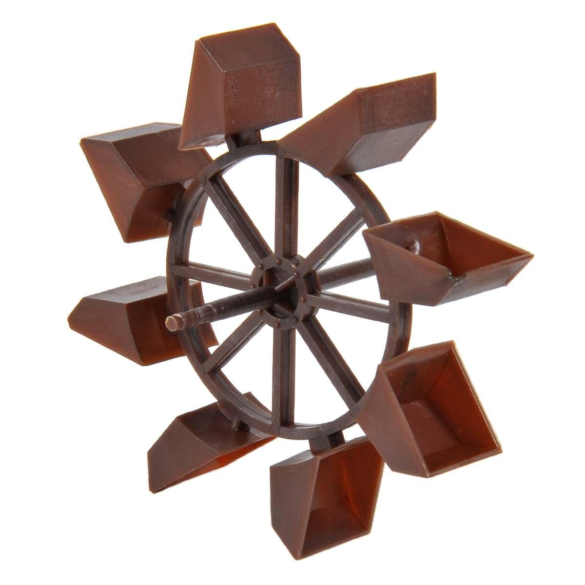 Ruota Mulino Acqua Maxi cm.11x2,5 | Rossi Rosa