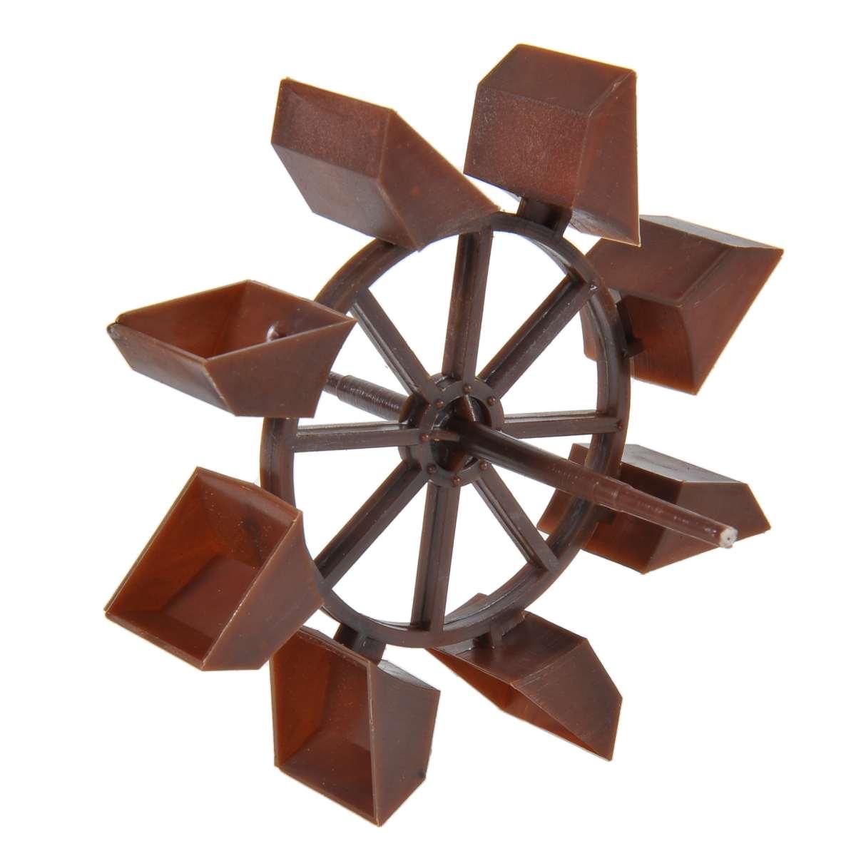 Ruota Mulino Acqua Maxi cm.11x2,5 | Rossi Rosa