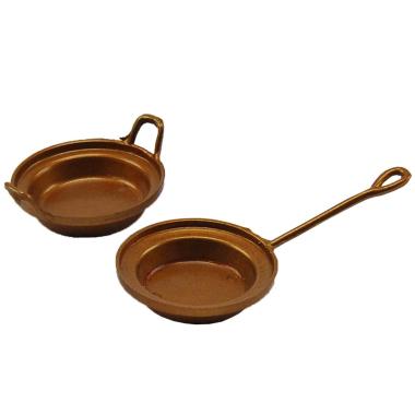 Padella con Tegame Rame cm.3 | Rossi Rosa