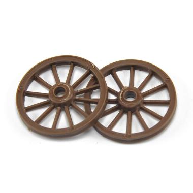 Ruota Carro Marrone cm.Ø5 Set pz.2 | Rossi Rosa