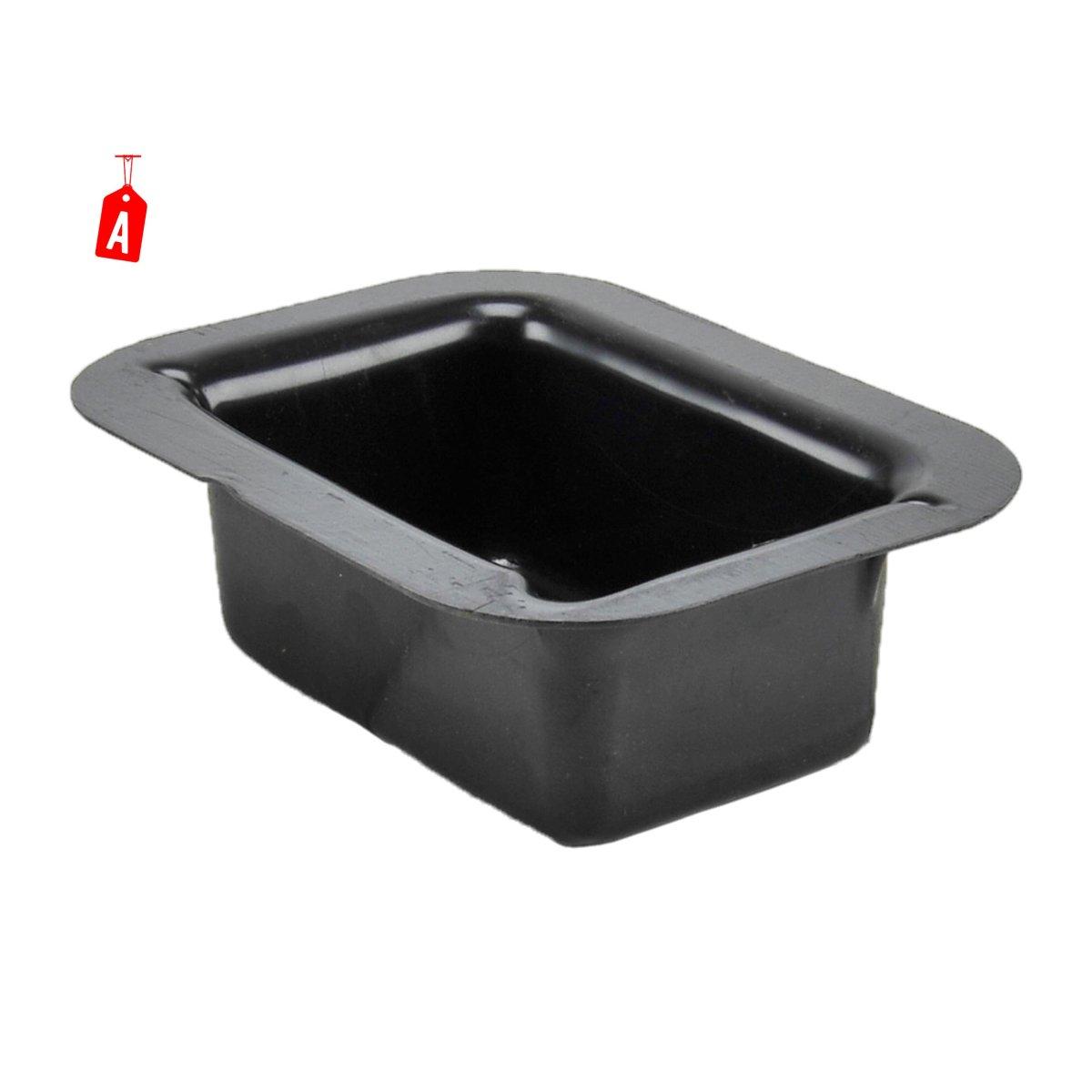 Vaschetta Fontana Nera 17x16xH5 | Rossi Rosa