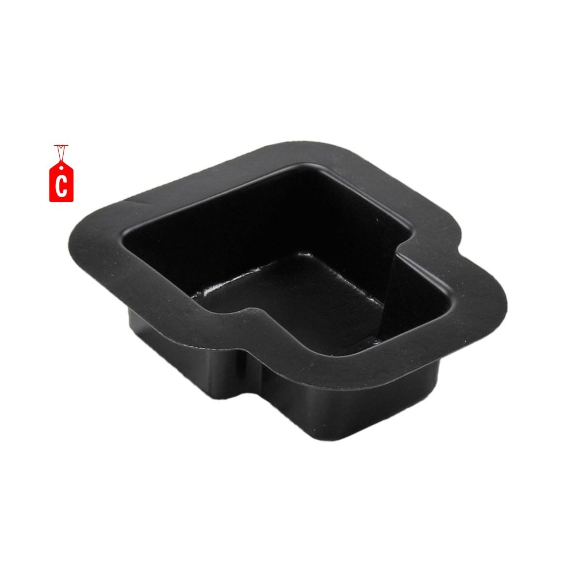 Vaschetta Fontana Nera 17x16xH5 | Rossi Rosa