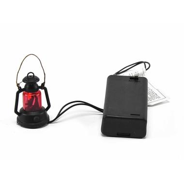 Lanterna con Luce Rossa a Batteria 3V cm.4x3 | Rossi Rosa