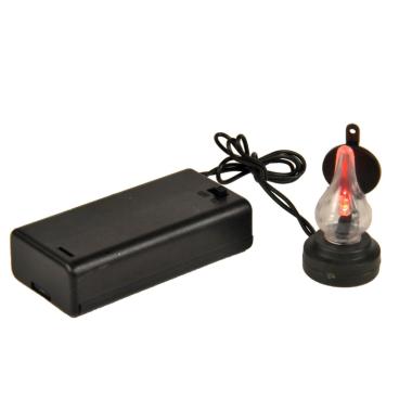 Lanterna con Luce Rossa Batteria 3V cm.3x4 | Rossi Rosa