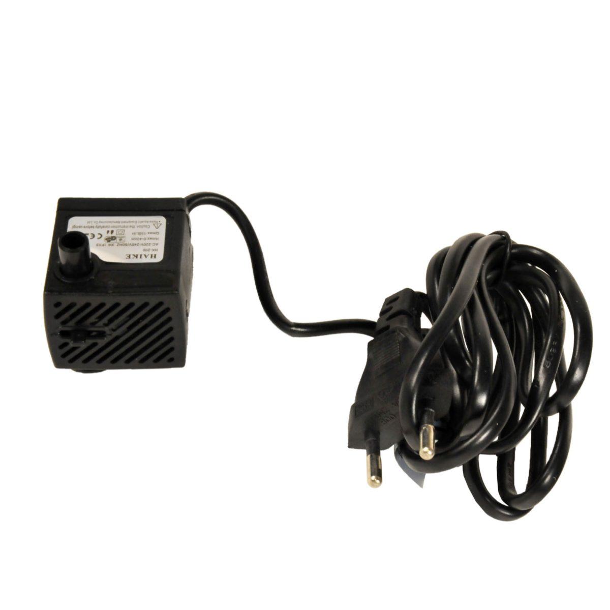 Pompa Acqua Immersione 3W 150L/H 220V con Tubo cm.15x1 | M2 Store