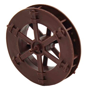 Ruota Mulino Acqua Marrone cm.8x1,7 | Rossi Rosa