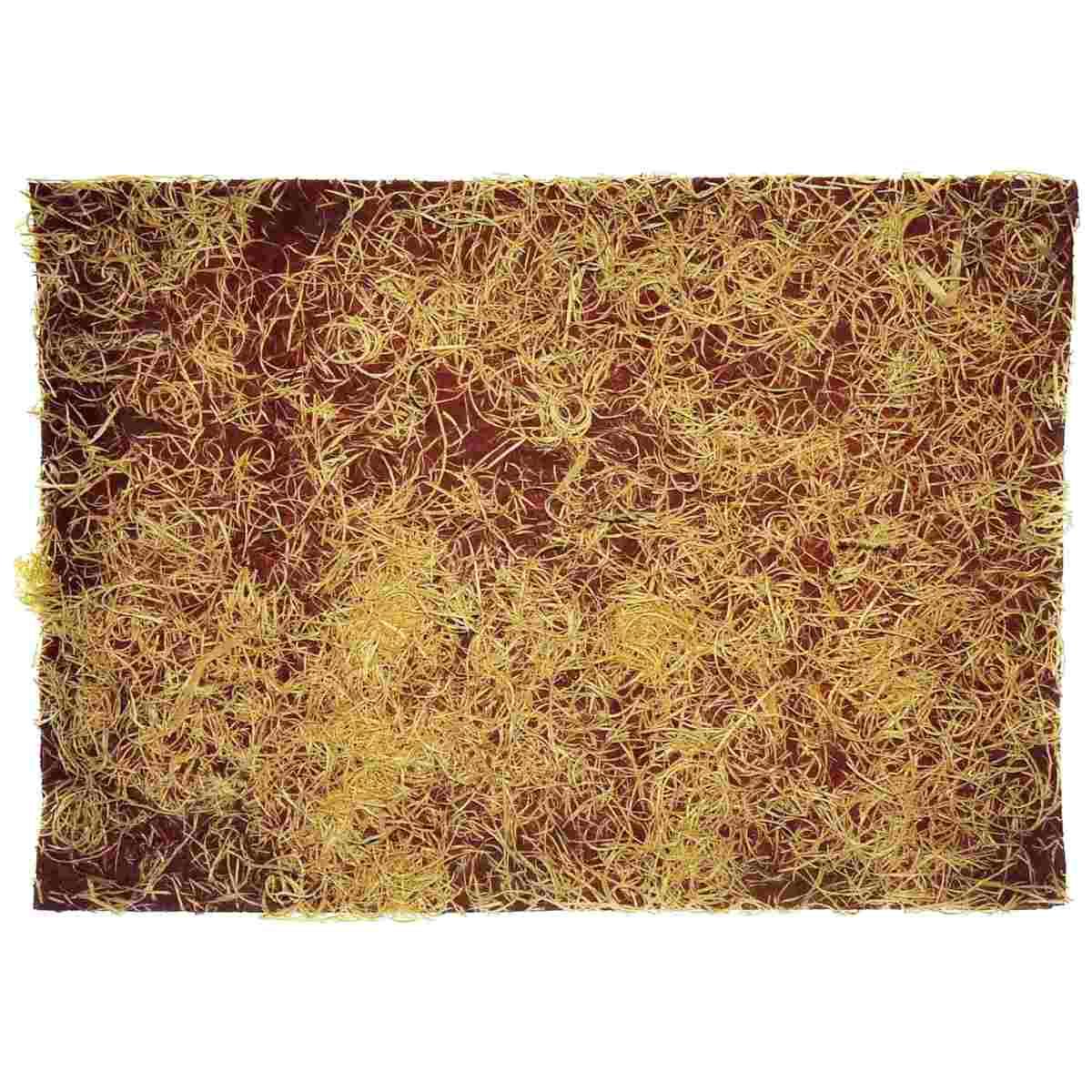 Tappeto Carta Bord con Paglia cm.70x50 | Rossi Rosa