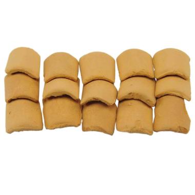 Tegole Terracotta mm.20x3x20 Set pz.15 | Rossi Rosa