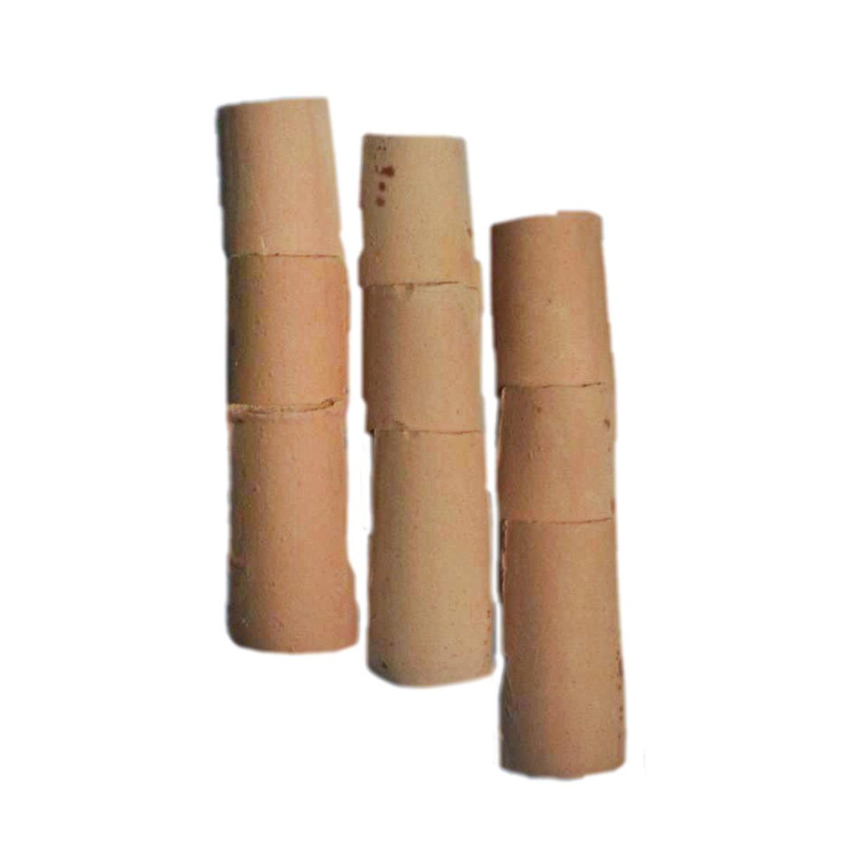 Tegole Terracotta mm.50x25x1,5 Set pz.8 | Rossi Rosa