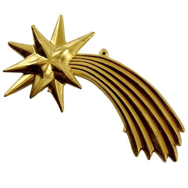 Stella Cometa Oro cm.14,5X7 | Rossi Rosa