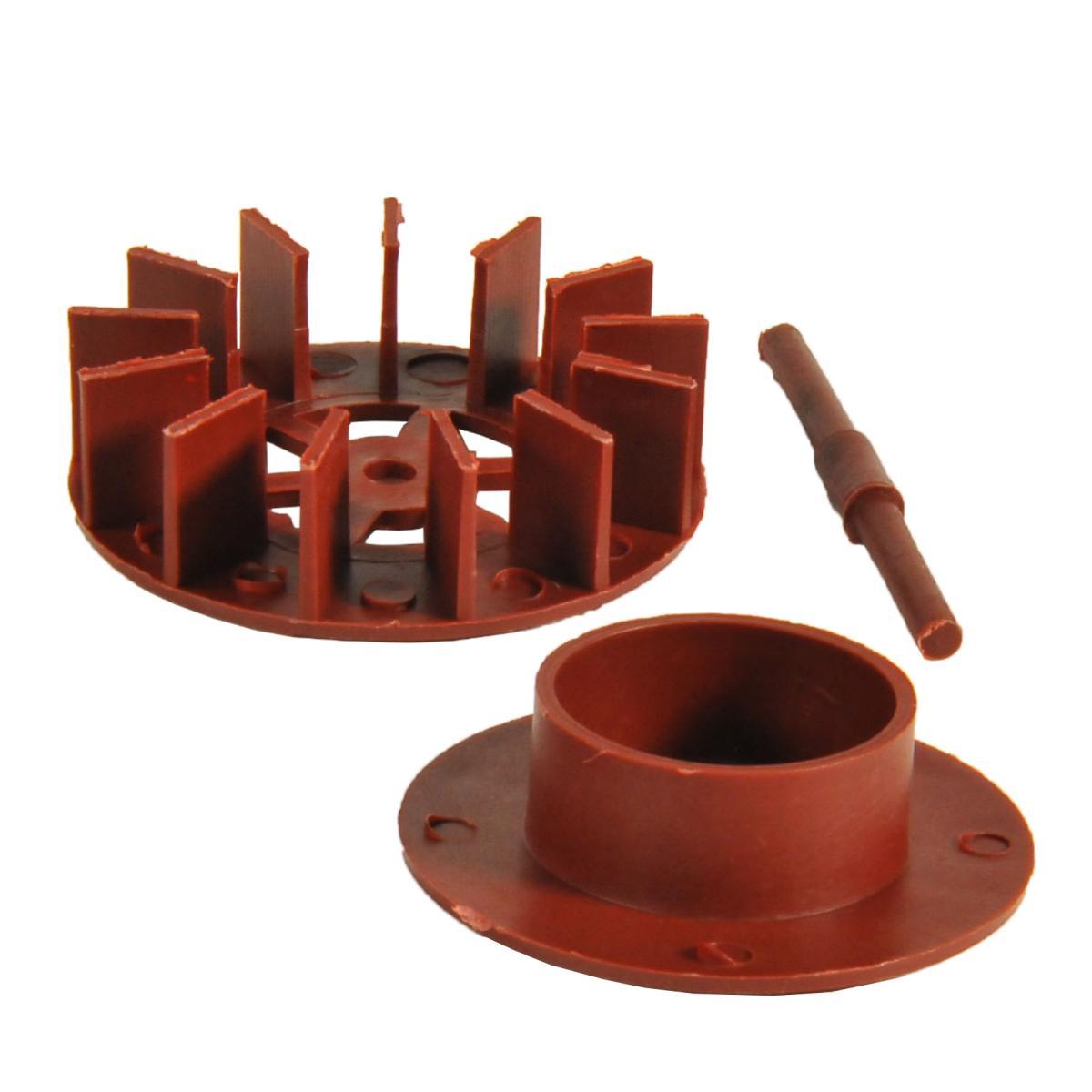 Ruota Mulino Acqua Marrone cm.5x1,7 | Rossi Rosa