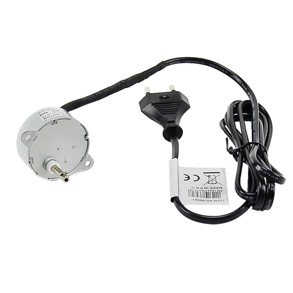 Motoriduttore 1,2W 10 G/Minuto Albero mm.4 220V | Rossi Rosa