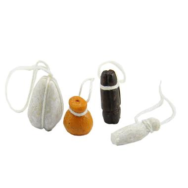 Alimenti Formaggi Assortiti cm.3 Set pz.4 | Rossi Rosa