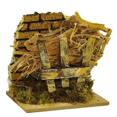 Ambientazione Mangiatoia cm.10x6x9 | Rossi Rosa