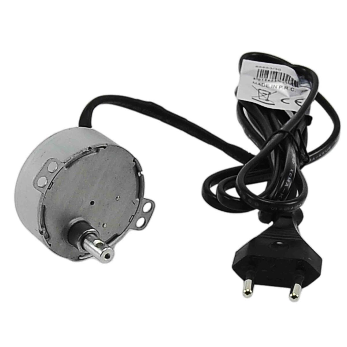 Motoriduttore 4W 10 G/Minuto Albero mm.7 220V | Rossi Rosa