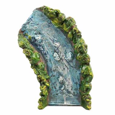 Ruscello Componibile con Curva Destra cm.25x13xH4 | Rossi Rosa