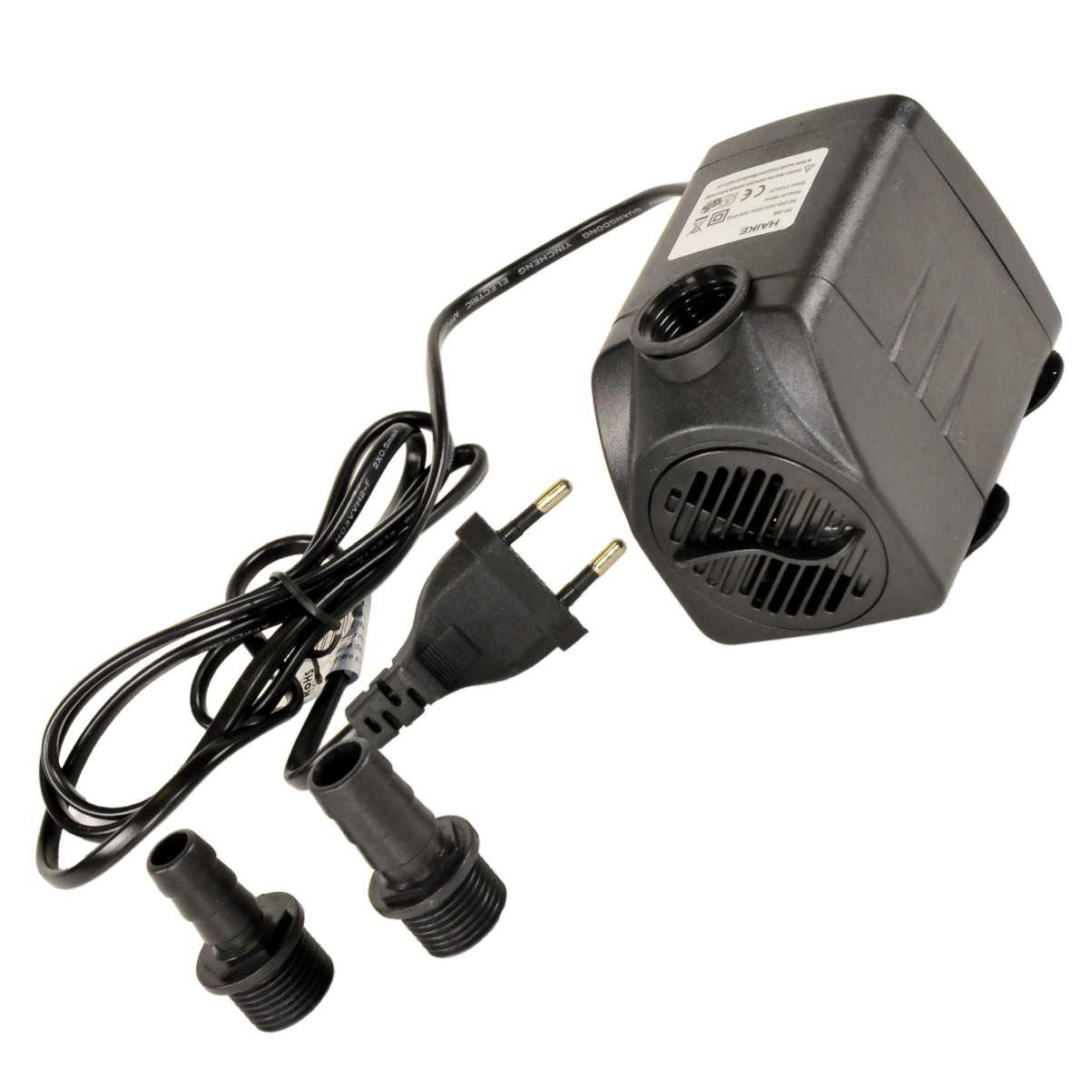 Pompa Acqua Immersione 16W 220V 1100L/H Tubo da mm.15/20 | Rossi Rosa