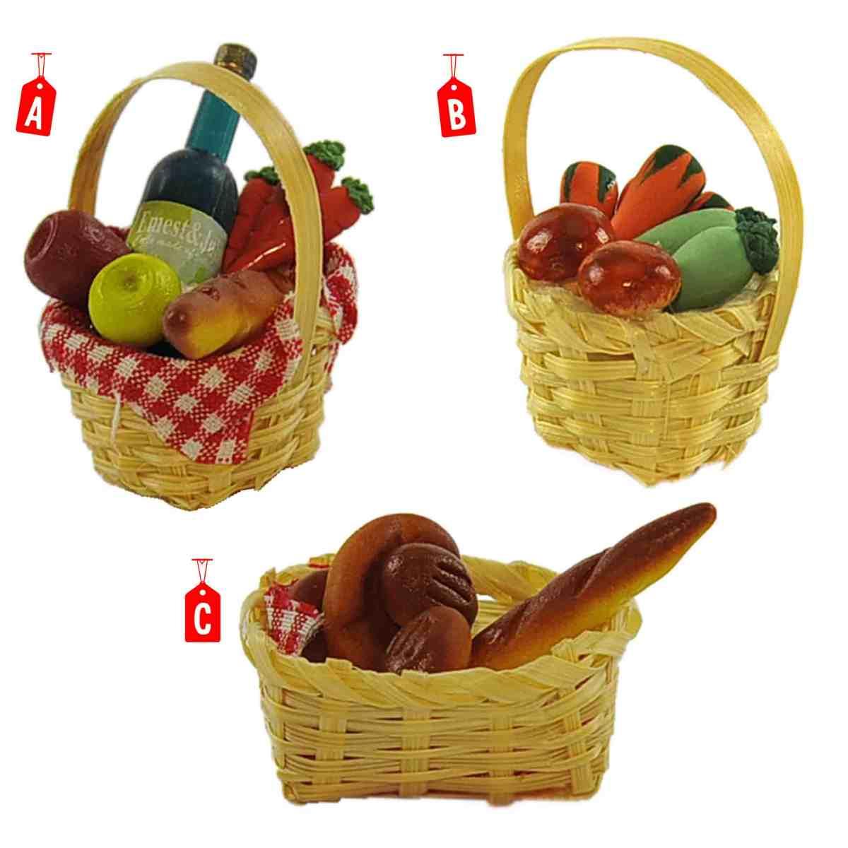 Cesta Alimenti (Disp. 3 Modelli) | Rossi Rosa