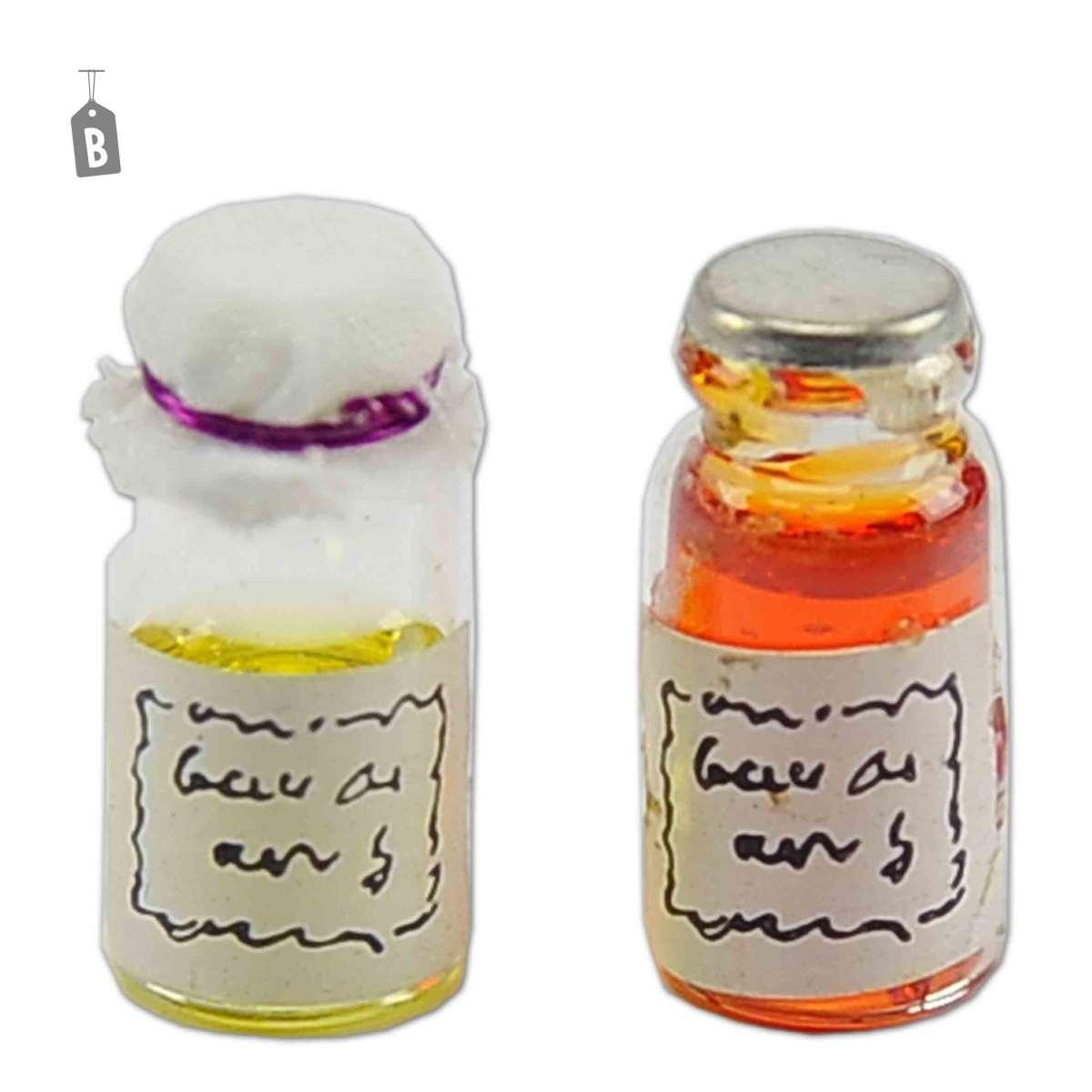 Barattolini con Alimenti cm.2 2 Modelli -Set 2 o 3 pz. | Rossi Rosa