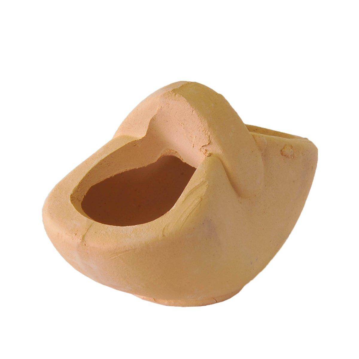 Ciotola Terracotta con Manico cm.8x3x5 | Rossi Rosa