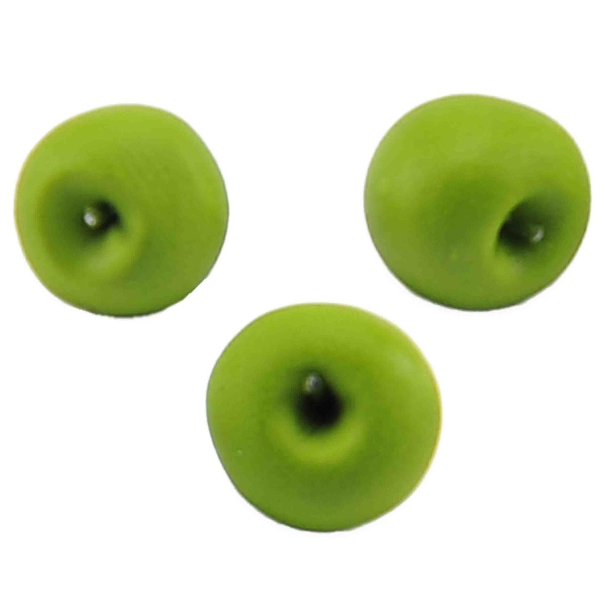 Alimenti Mele mm.5 Set 3 pezzi 3 Colori | Rossi Rosa