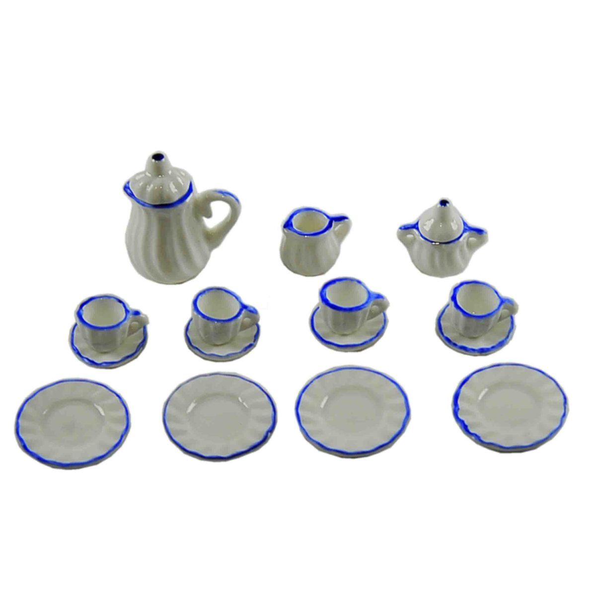 Servizio The Porcellana Bianca Set pz.15 | Rossi Rosa