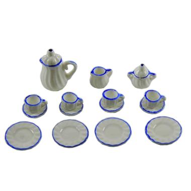 Servizio The Porcellana Bianca Set pz.15 | Rossi Rosa