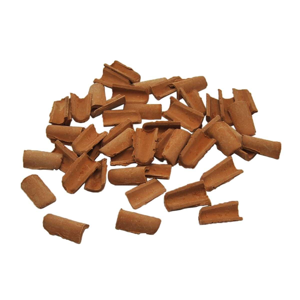 Tegola mm.20x4x10 Set pz.45 | Rossi Rosa