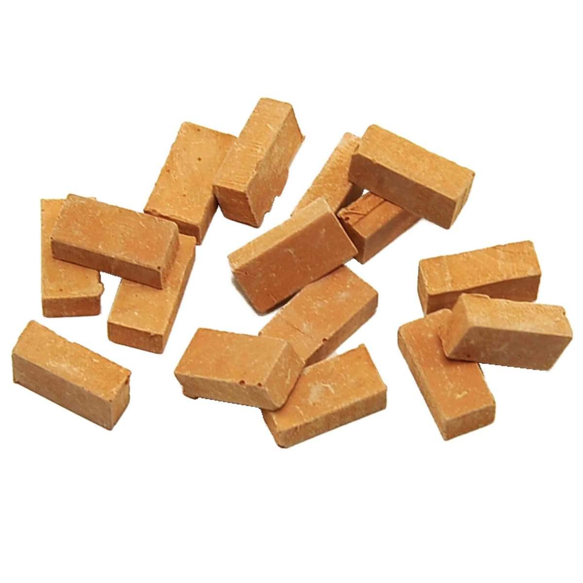 Mattoni Terracotta mm.20x5x10 pz.16 | Rossi Rosa