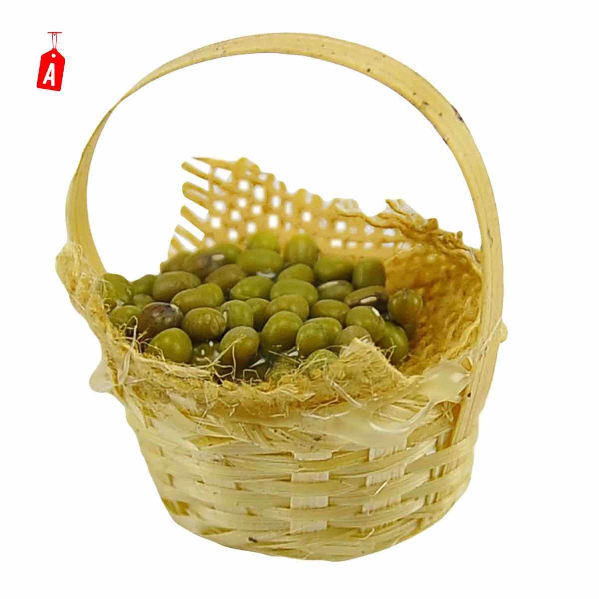 Cesta Alimenti cm.4,5xH6 (Disp. 3 Modelli) | Rossi Rosa