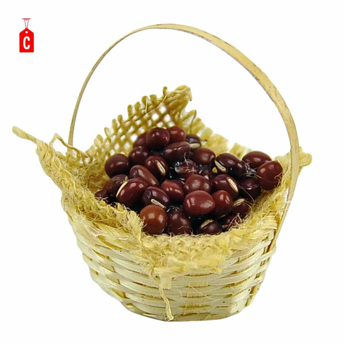 Cesta Alimenti cm.4,5xH6 (Disp. 3 Modelli) | Rossi Rosa