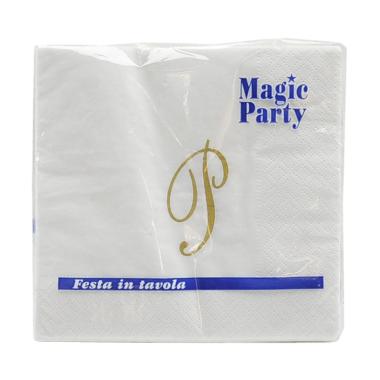 Tovagliolo Lettera Stampata "P" |M2 Store