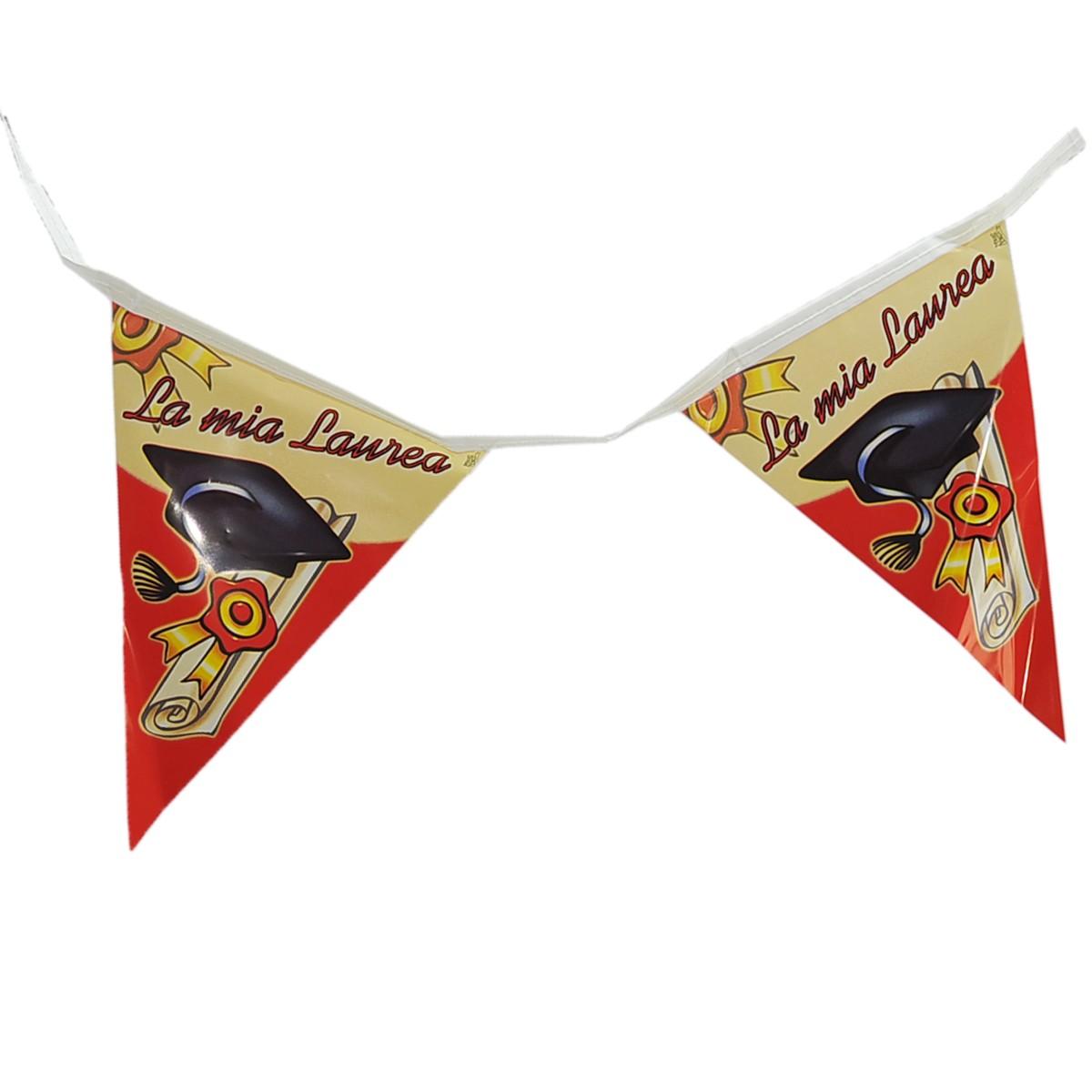 Festone Party Bandierina Laurea mt.3,60 |M2 Store