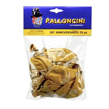 Palloncino 50 Anniv. Metallizzati Set pz.25 |M2 Store