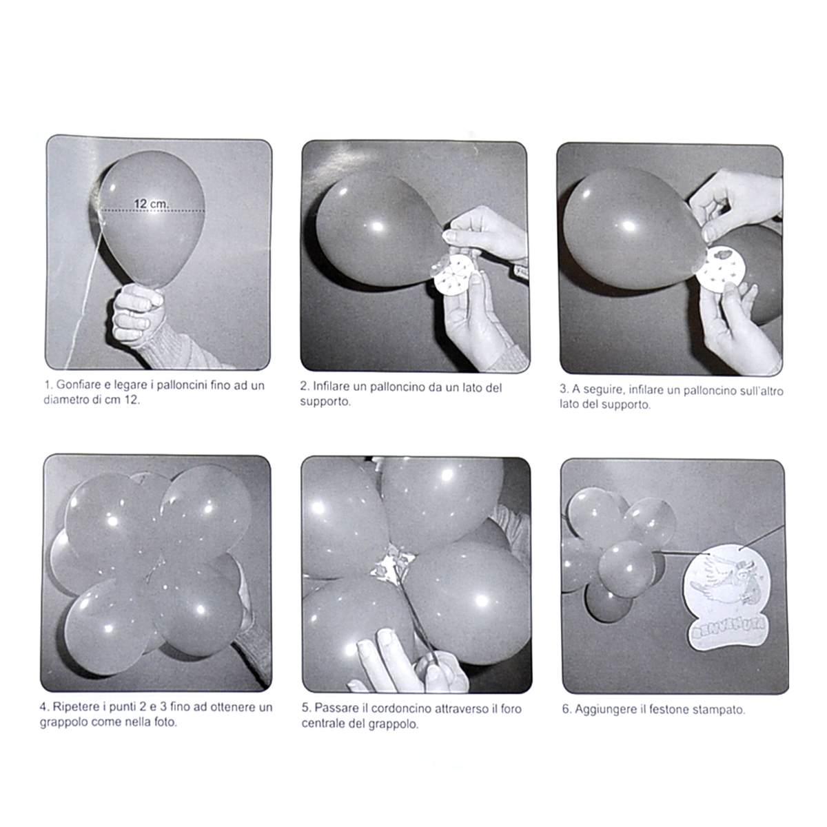 Festone Party Grappolo Viva Gli Sposi mt.4,5 |M2 Store