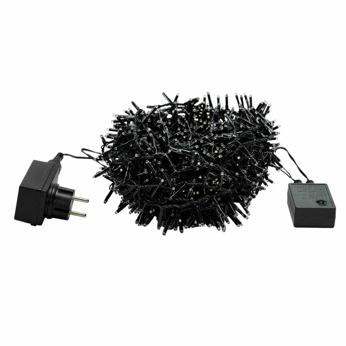 Luci Natale esterno LED 1152 Bianco Freddo Luce Fissa |Moranduzzo