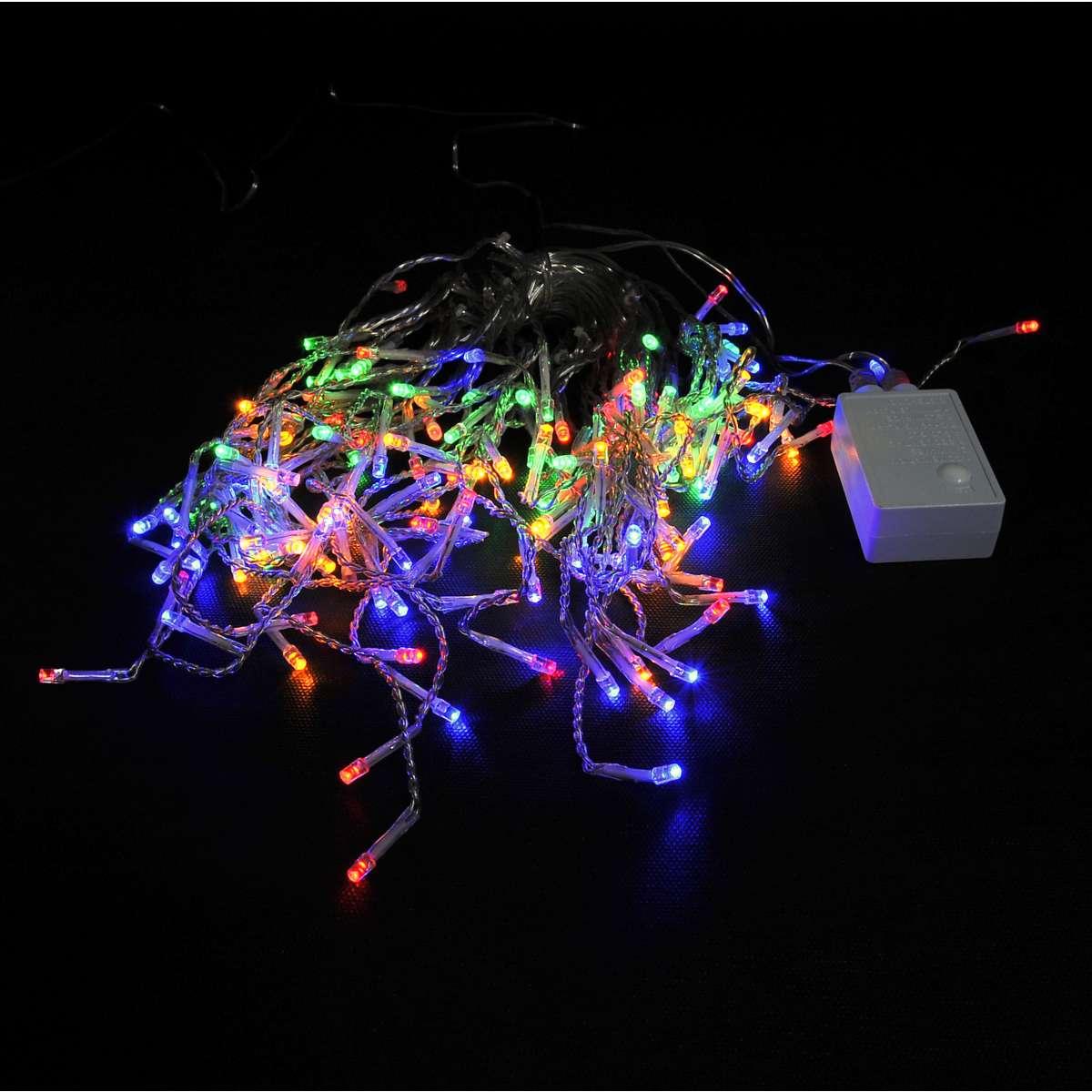 Luci di Natale Tenda esterno Led 160 Stalat Multicolor 400x30 353