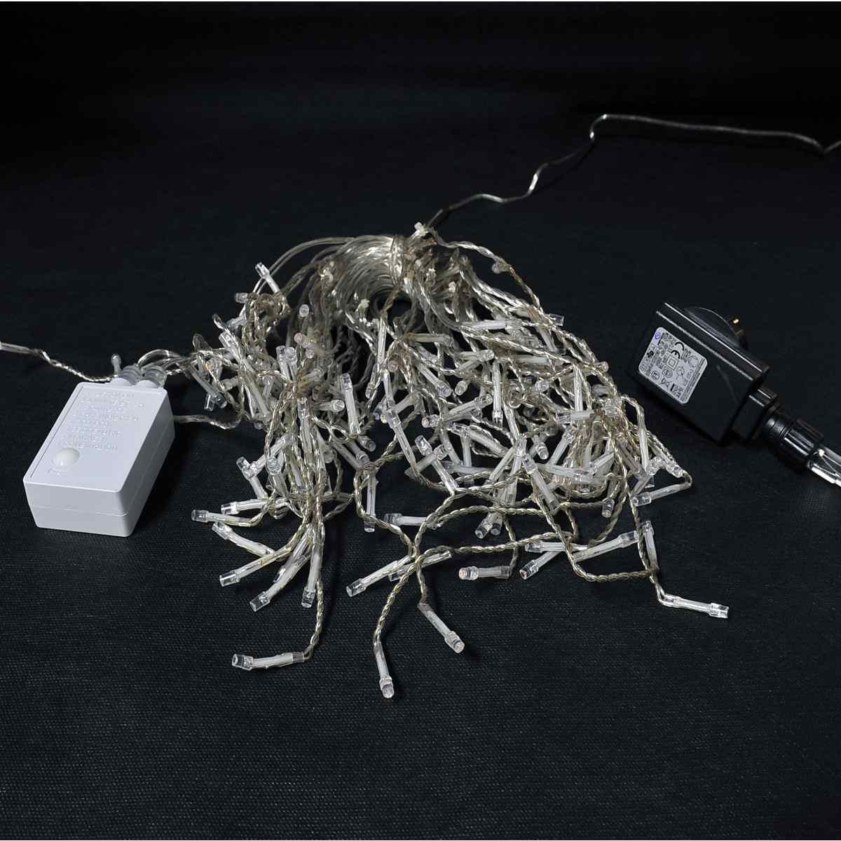 Luci di Natale Tenda esterno Led 160 Stalat Multicolor 400x30 353