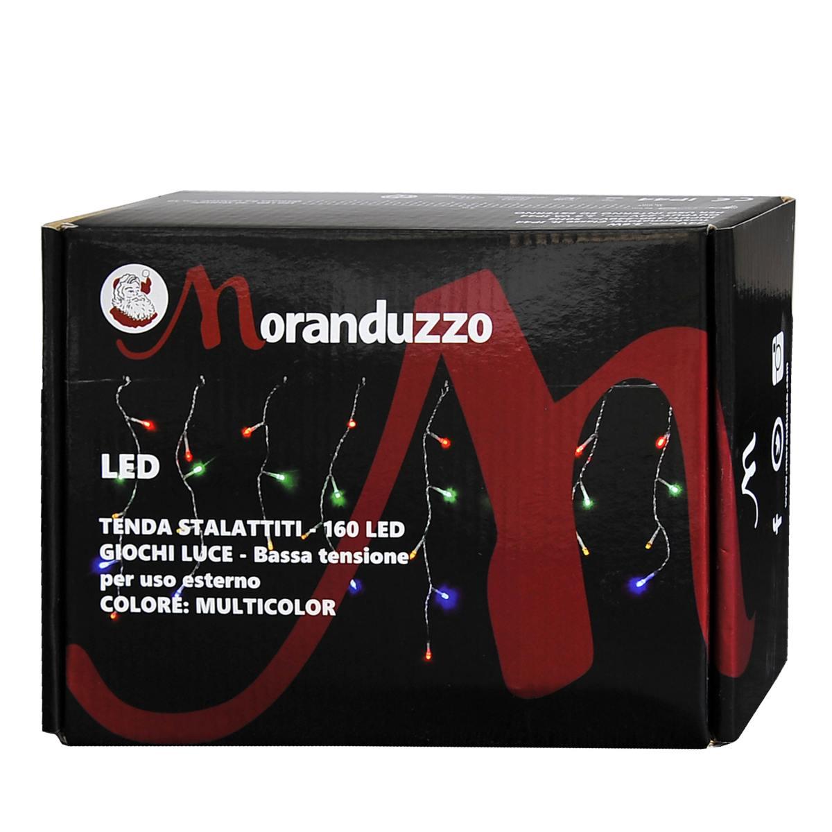 Luci di Natale Tenda esterno Led 160 Stalat Multicolor 400x30 353