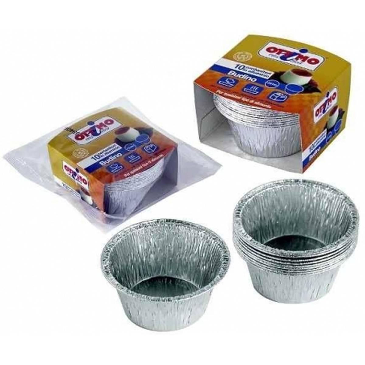 Contenitori Set pz.10 Alluminio Tittex Budino 552 | M2 Store